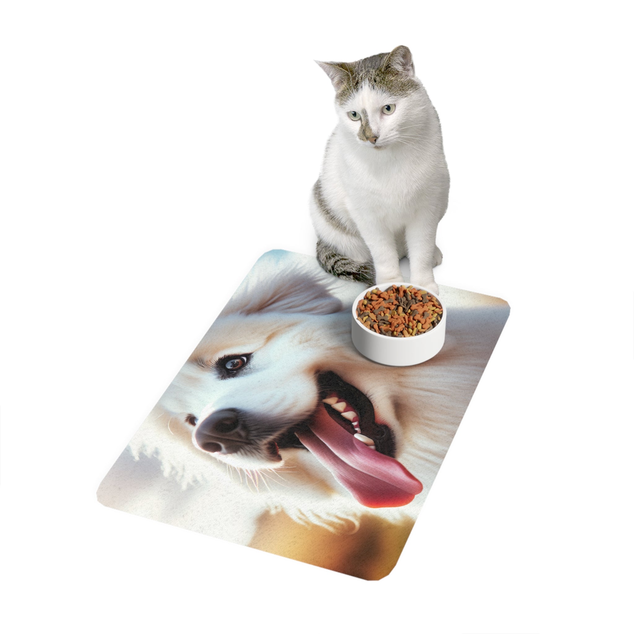Non-Slip Pet Food Mat – Waterproof Feeding Mat for Dogs