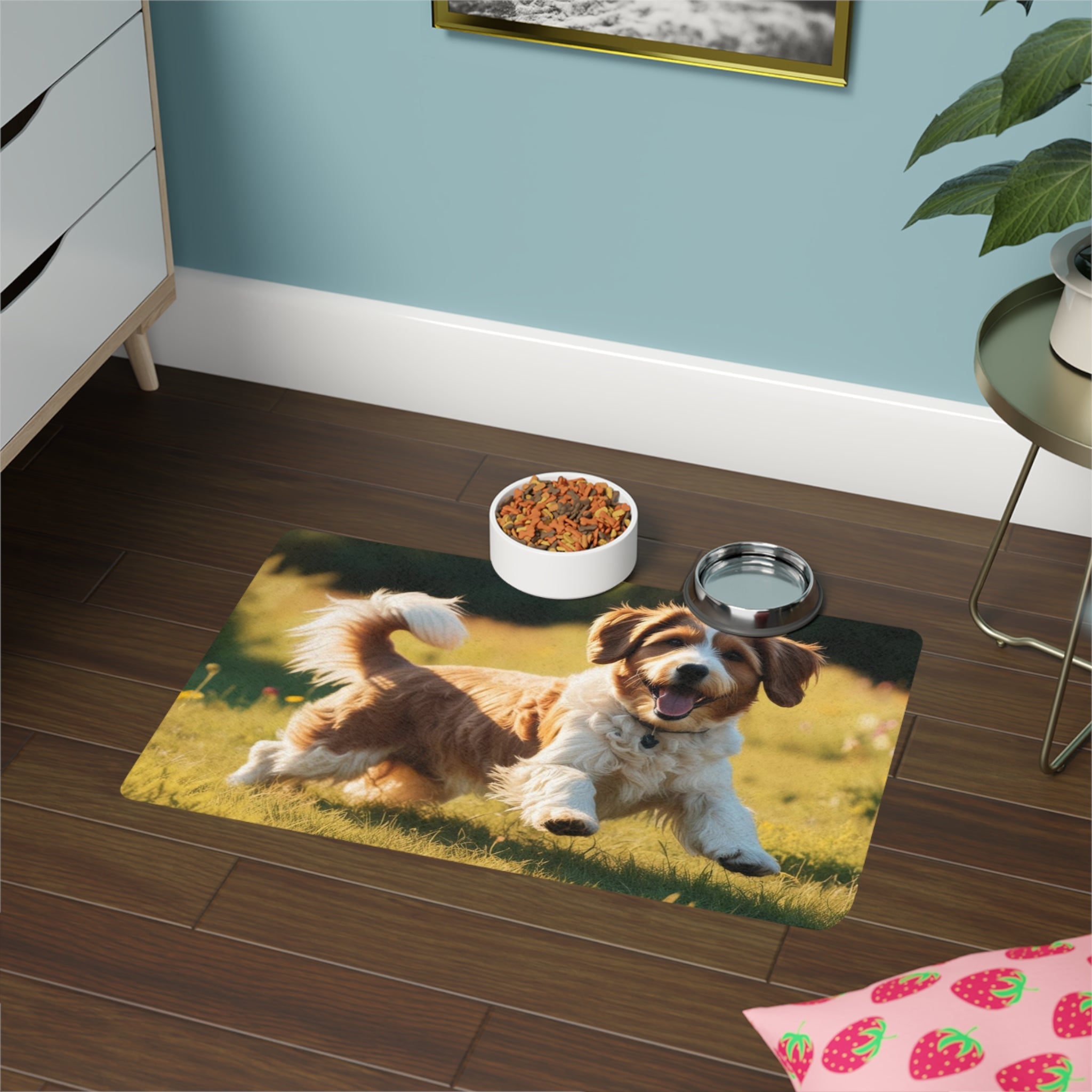 Non-Slip Pet Food Mat – Waterproof Feeding Mat for Dogs
