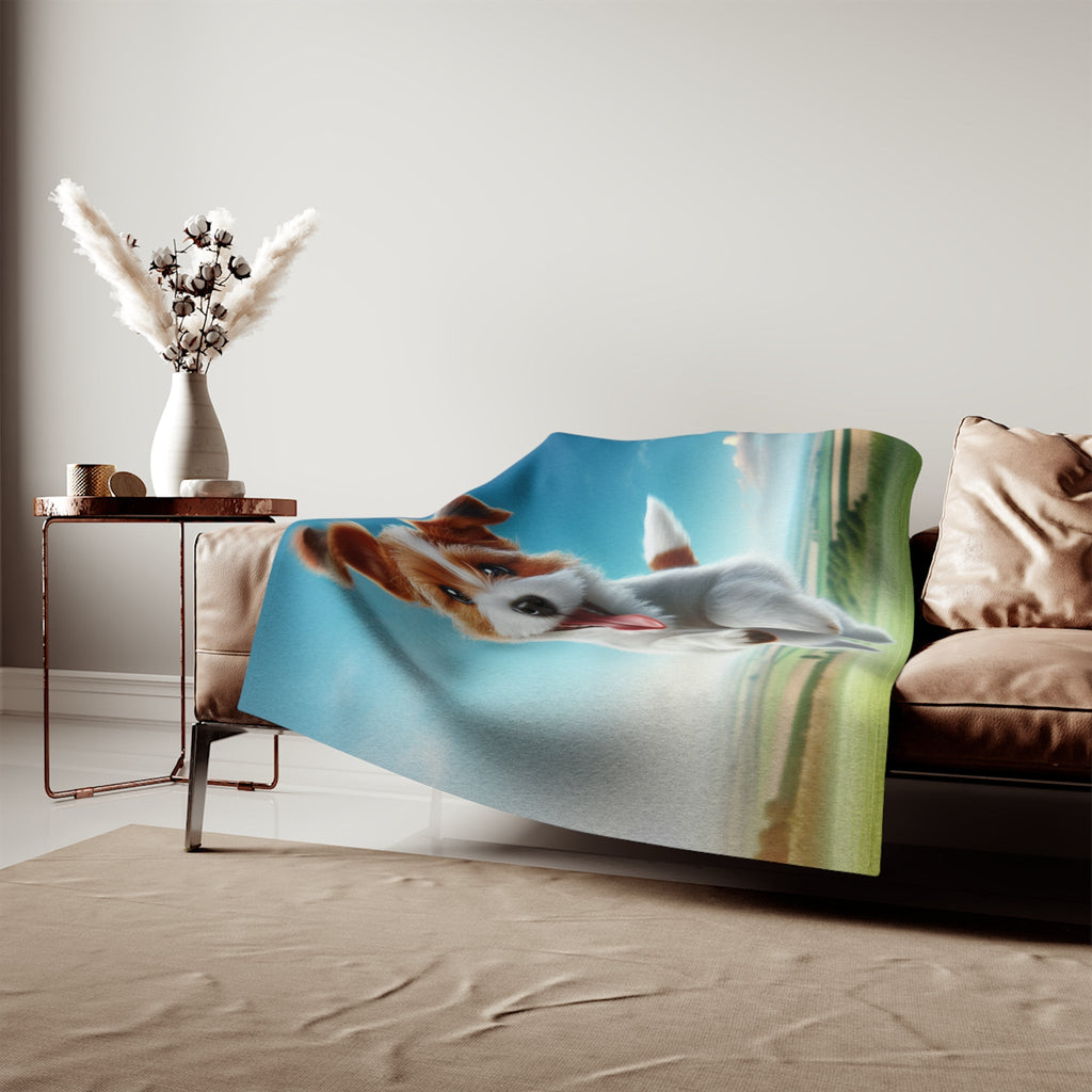 Sweatshirt Blanket – Plush Fleece Throw, 2 Size Options