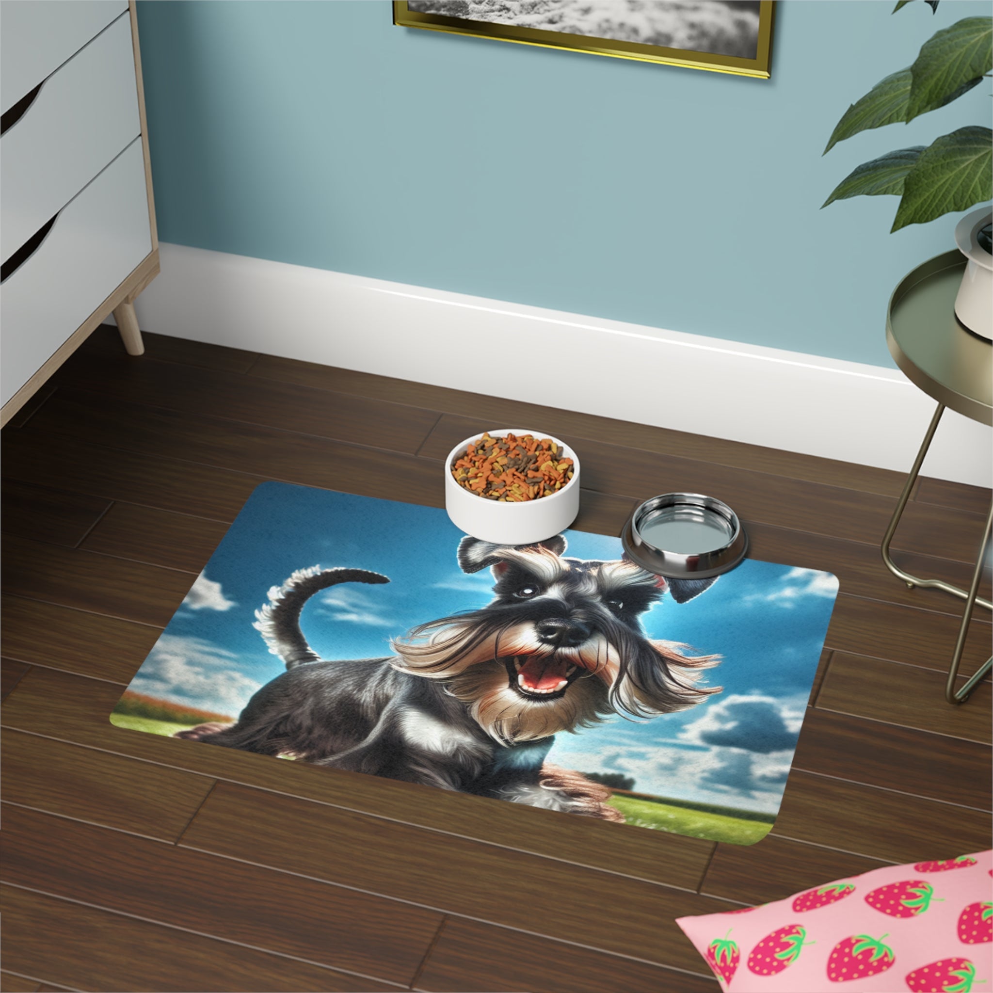 Non-Slip Pet Food Mat – Waterproof Feeding Mat for Dogs