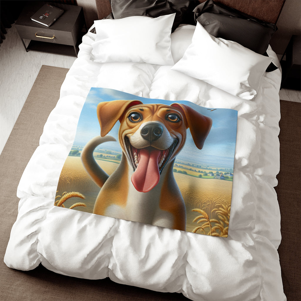 Sweatshirt Blanket – Plush Fleece Throw, 2 Size Options