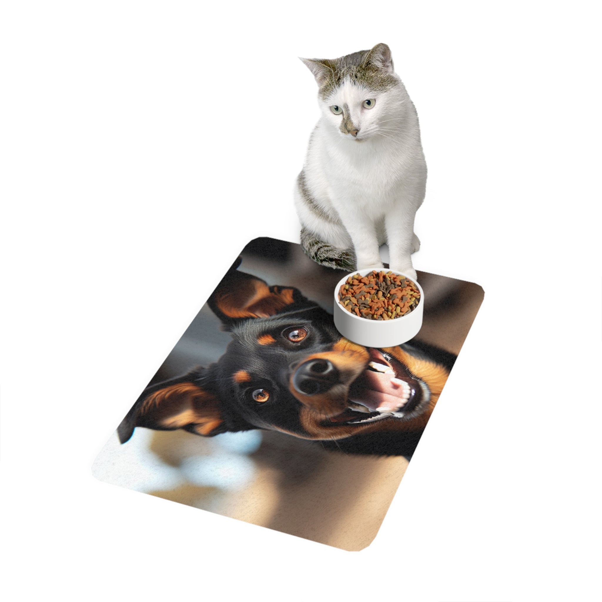 Non-Slip Pet Food Mat – Waterproof Feeding Mat for Dogs