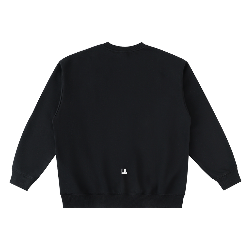 Fearless Apparel Line Oversized Crewneck Taped Sweatshirt – Unisex Streetwear Essential