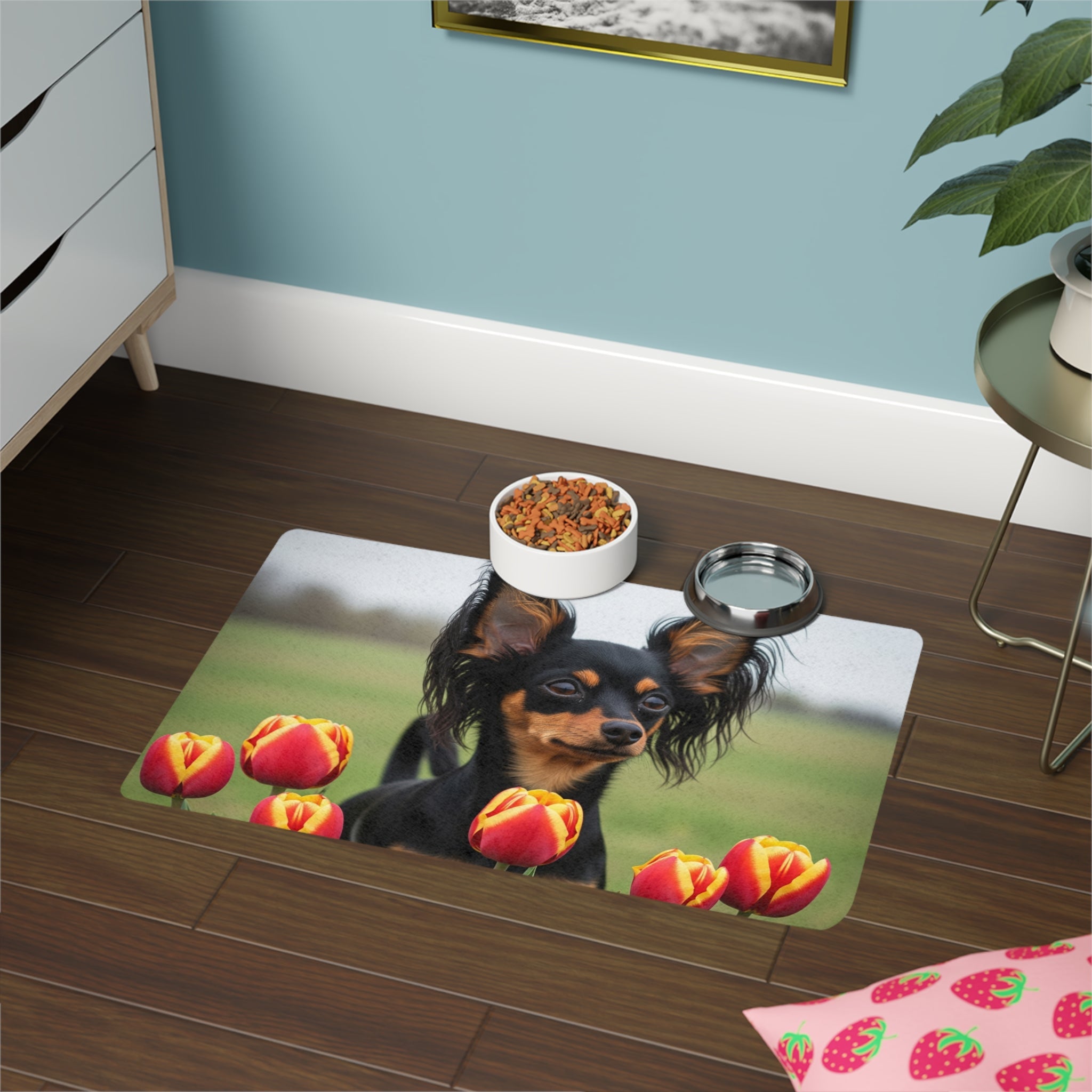 Non-Slip Pet Food Mat – Waterproof Feeding Mat for Dogs