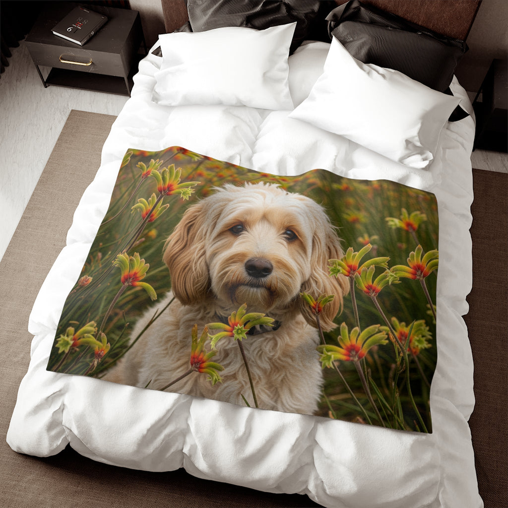 Sweatshirt Blanket – Plush Fleece Throw, 2 Size Options