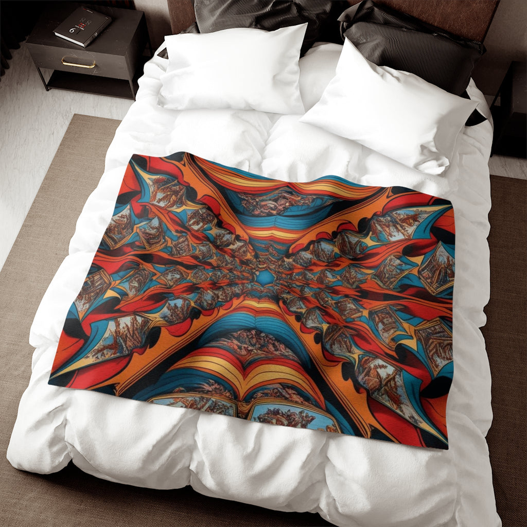 Sweatshirt Blanket – Plush Fleece Throw, 2 Size Options