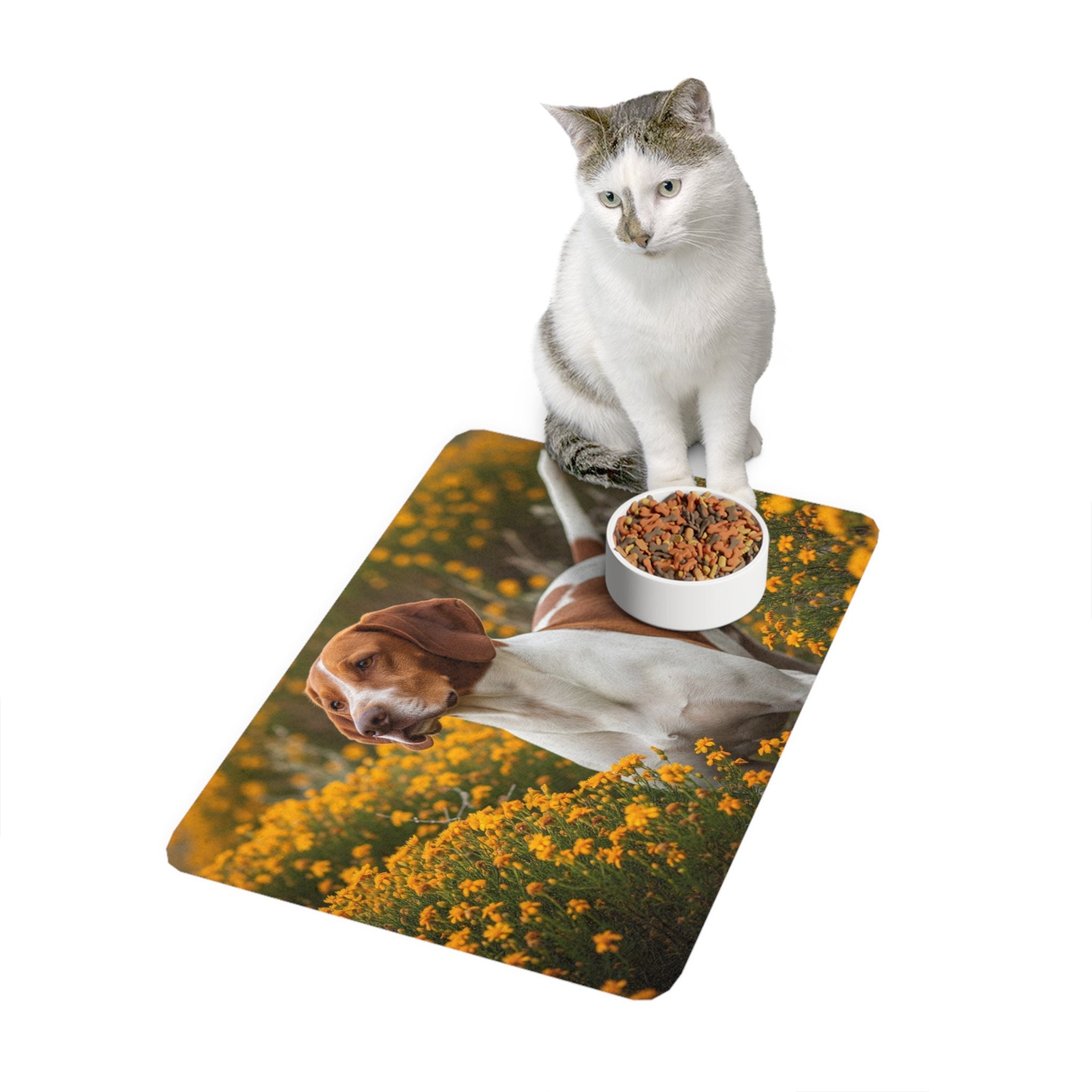Non-Slip Pet Food Mat – Waterproof Feeding Mat for Dogs