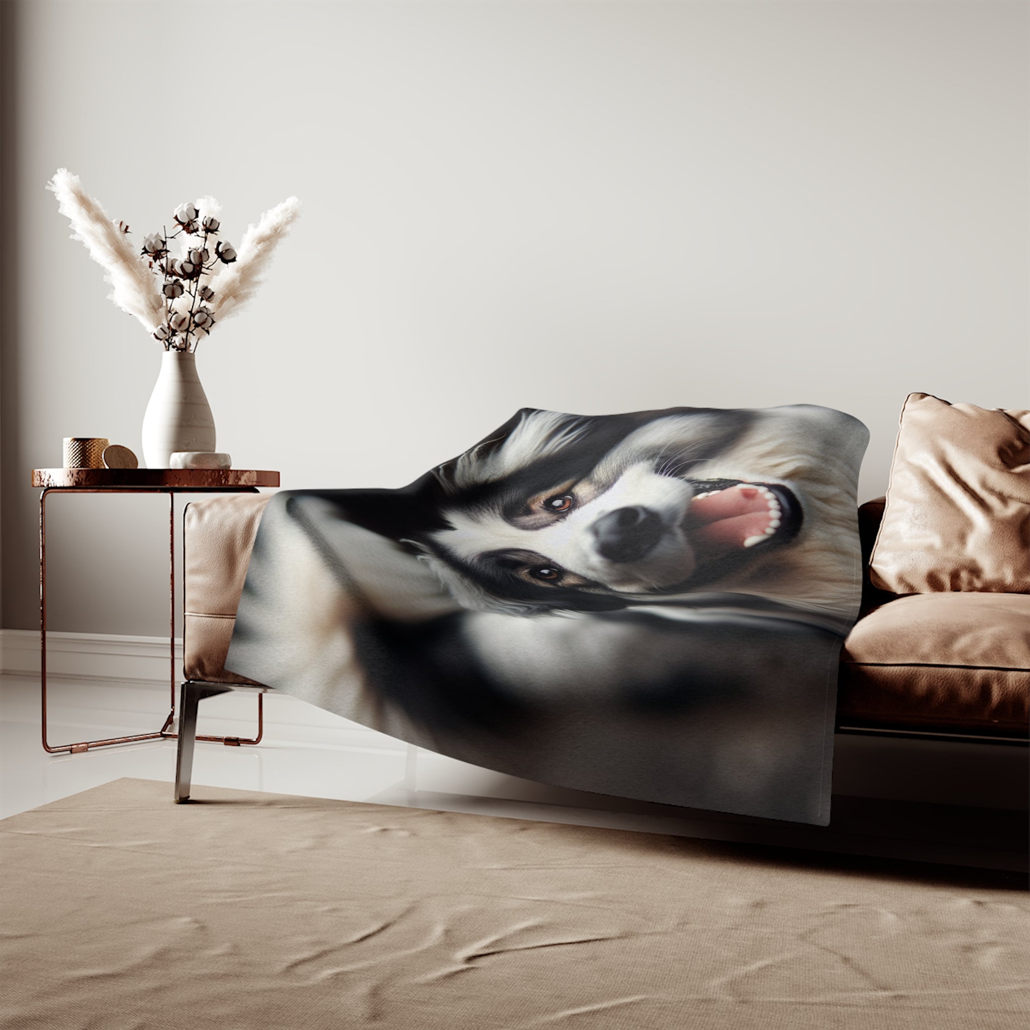 Sweatshirt Blanket – Plush Fleece Throw, 2 Size Options