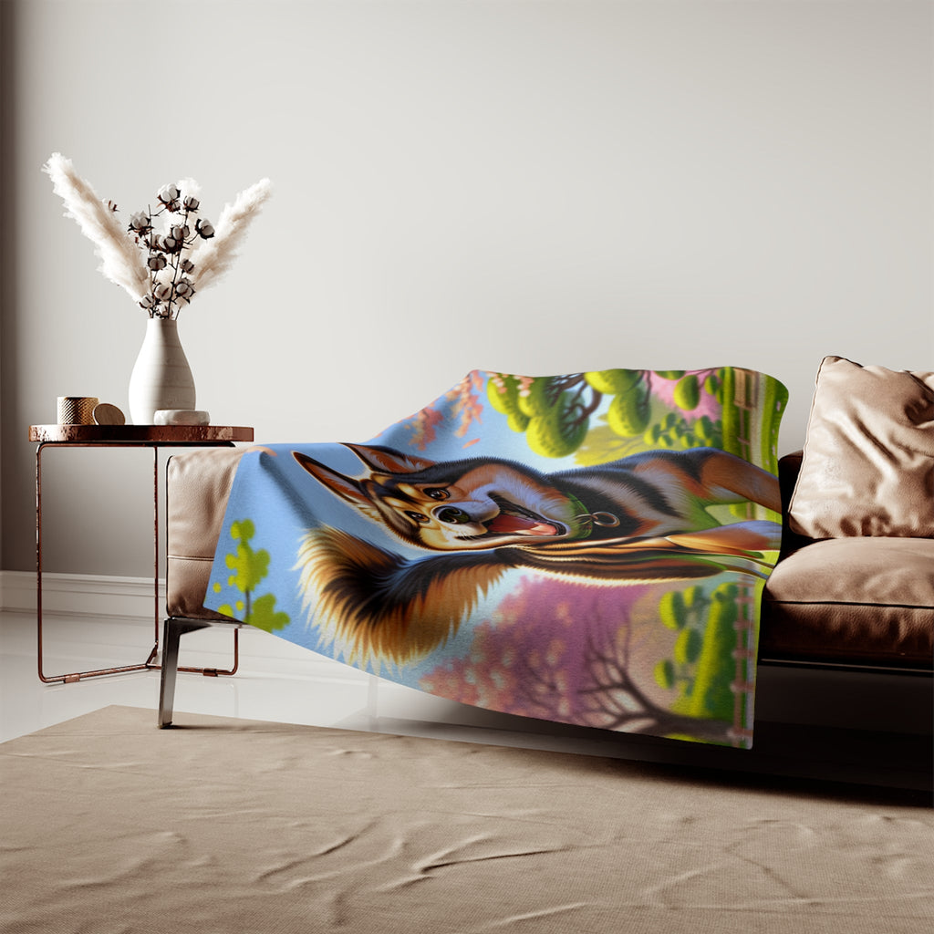 Sweatshirt Blanket – Plush Fleece Throw, 2 Size Options