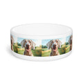 Ceramic Pet Bowl – 16 oz Dog Feeding Bowl