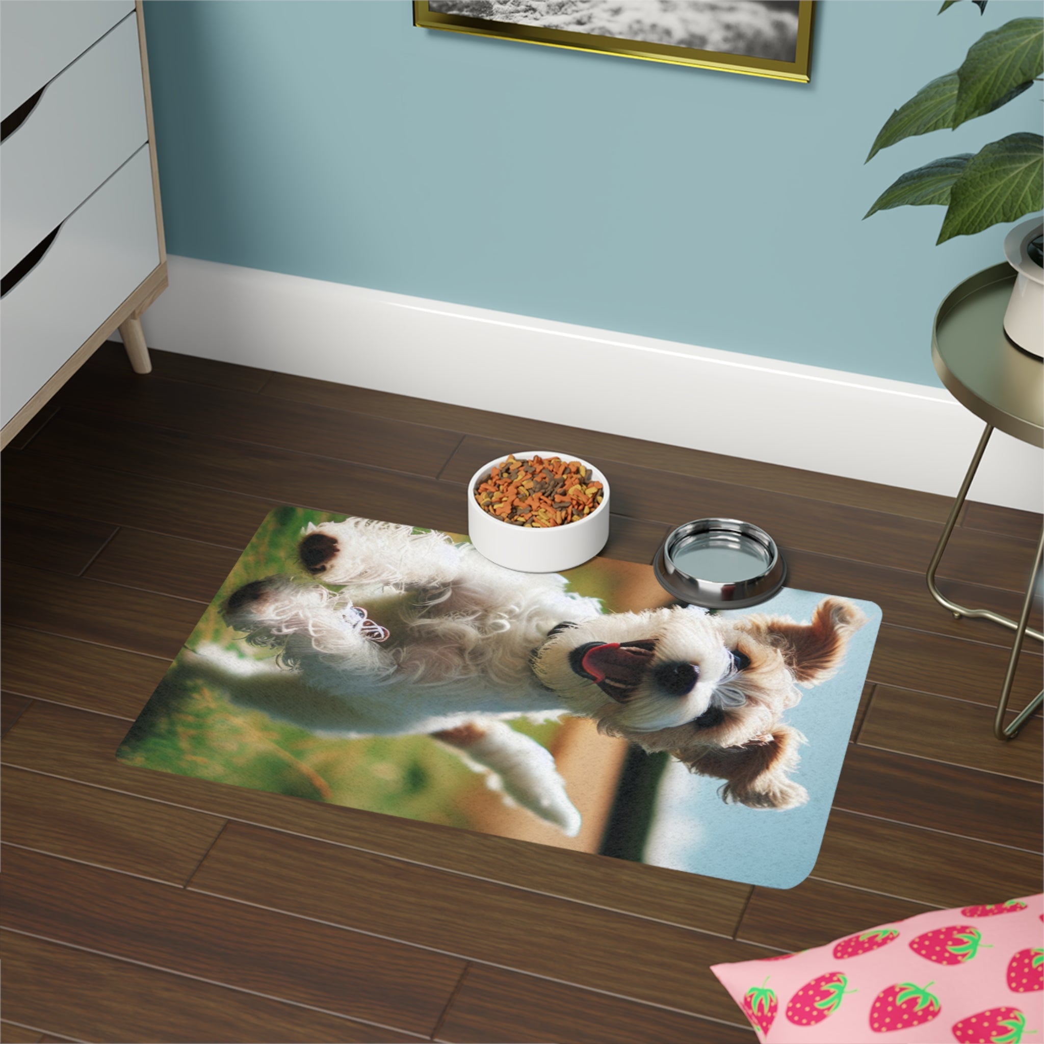 Non-Slip Pet Food Mat – Waterproof Feeding Mat for Dogs
