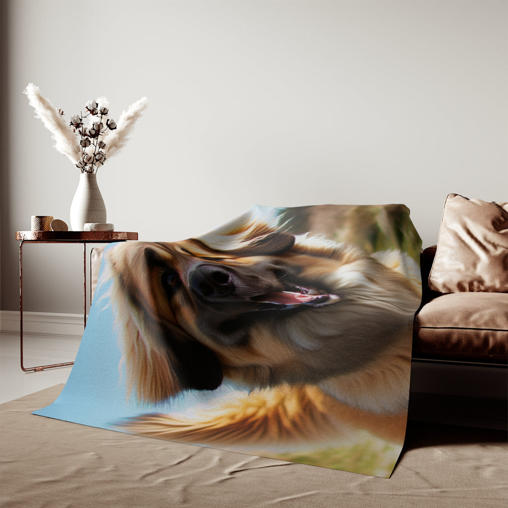 Sweatshirt Blanket – Plush Fleece Throw, 2 Size Options