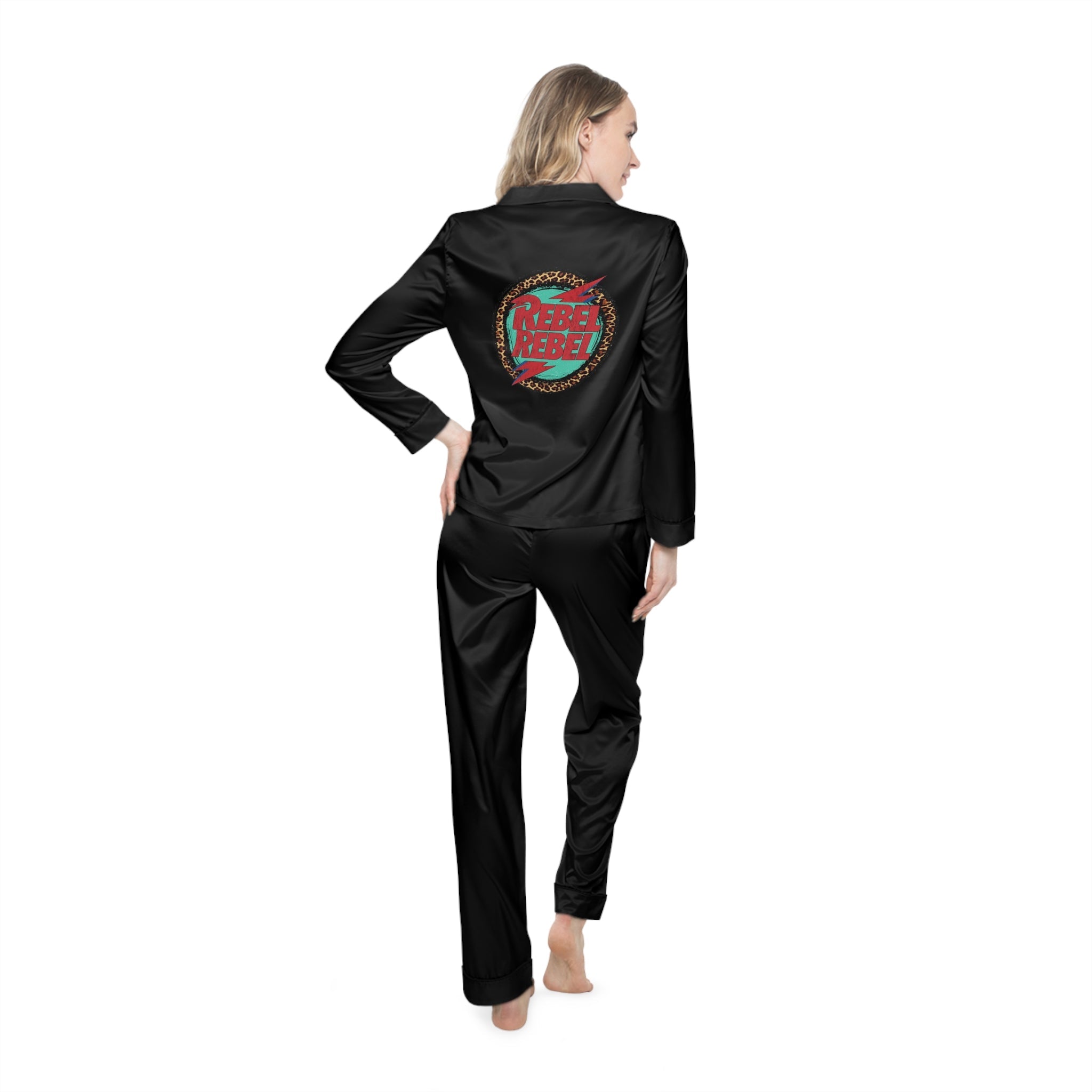 Rebel Satin Loungewear Set