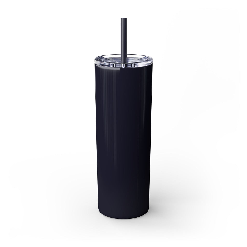 Customizable: Girly Book Club Skinny Tumbler with Straw, 20oz | Perfect for Events, Gifts, Coffee, and Summer Drinks