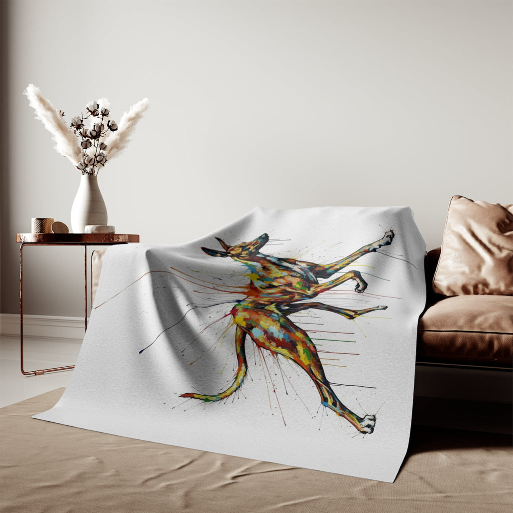 Sweatshirt Blanket – Plush Fleece Throw, 2 Size Options