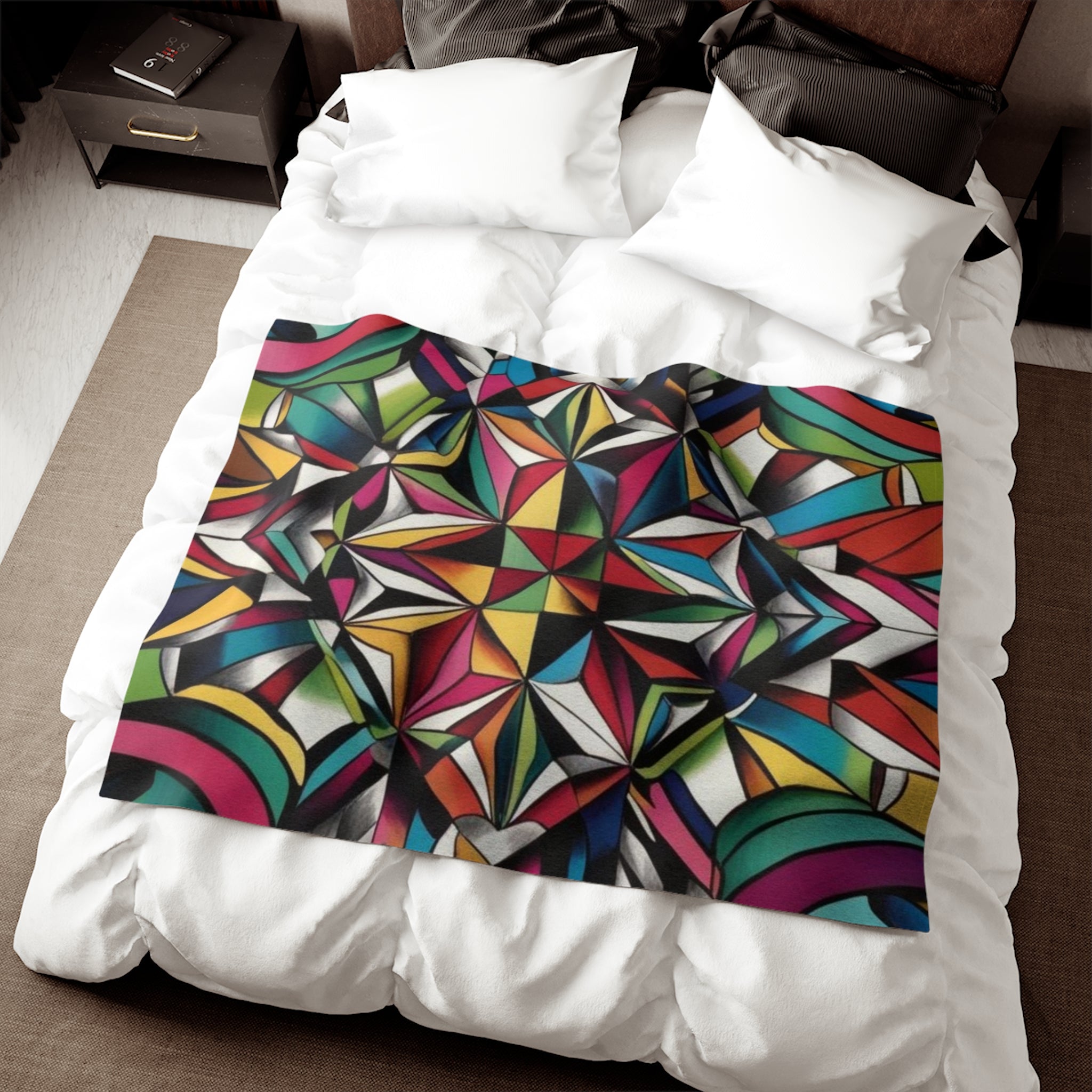 Sweatshirt Blanket – Plush Fleece Throw, 2 Size Options
