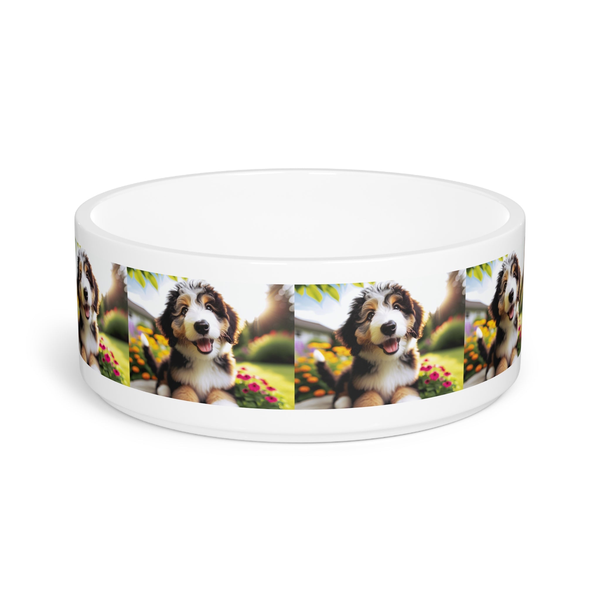 Ceramic Pet Bowl – 16 oz Dog Feeding Bowl