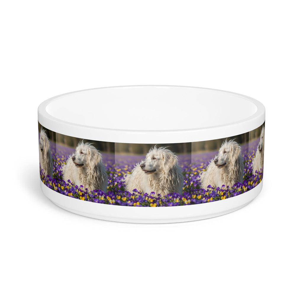 Ceramic Pet Bowl – 16 oz Dog Feeding Bowl
