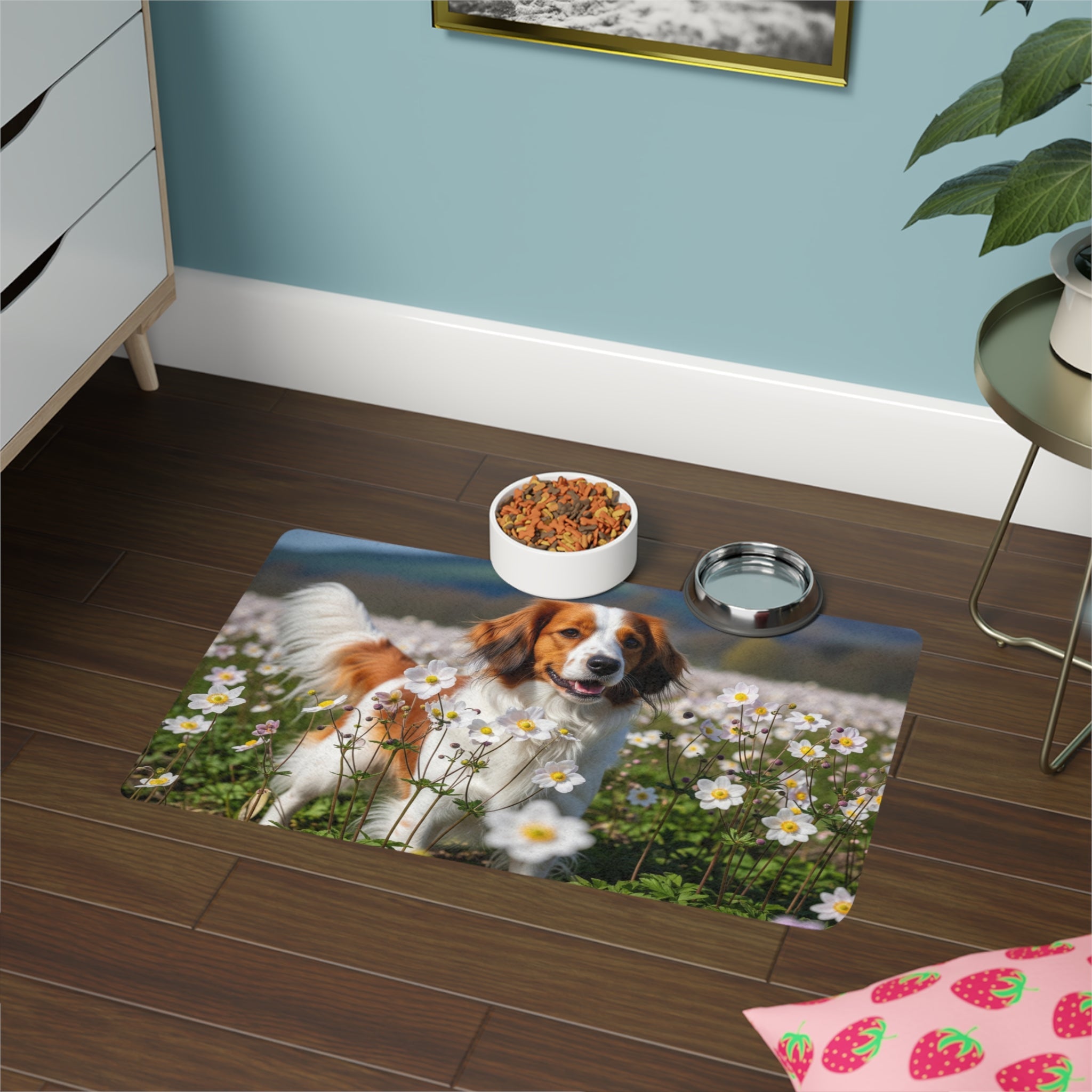 Non-Slip Pet Food Mat – Waterproof Feeding Mat for Dogs