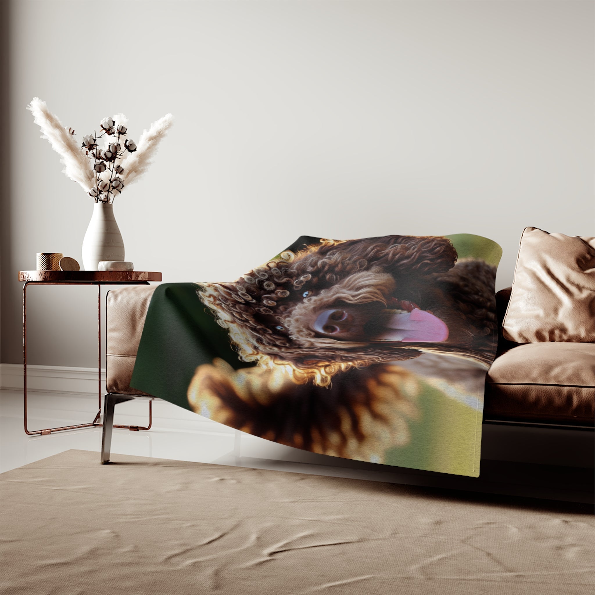 Sweatshirt Blanket – Plush Fleece Throw, 2 Size Options