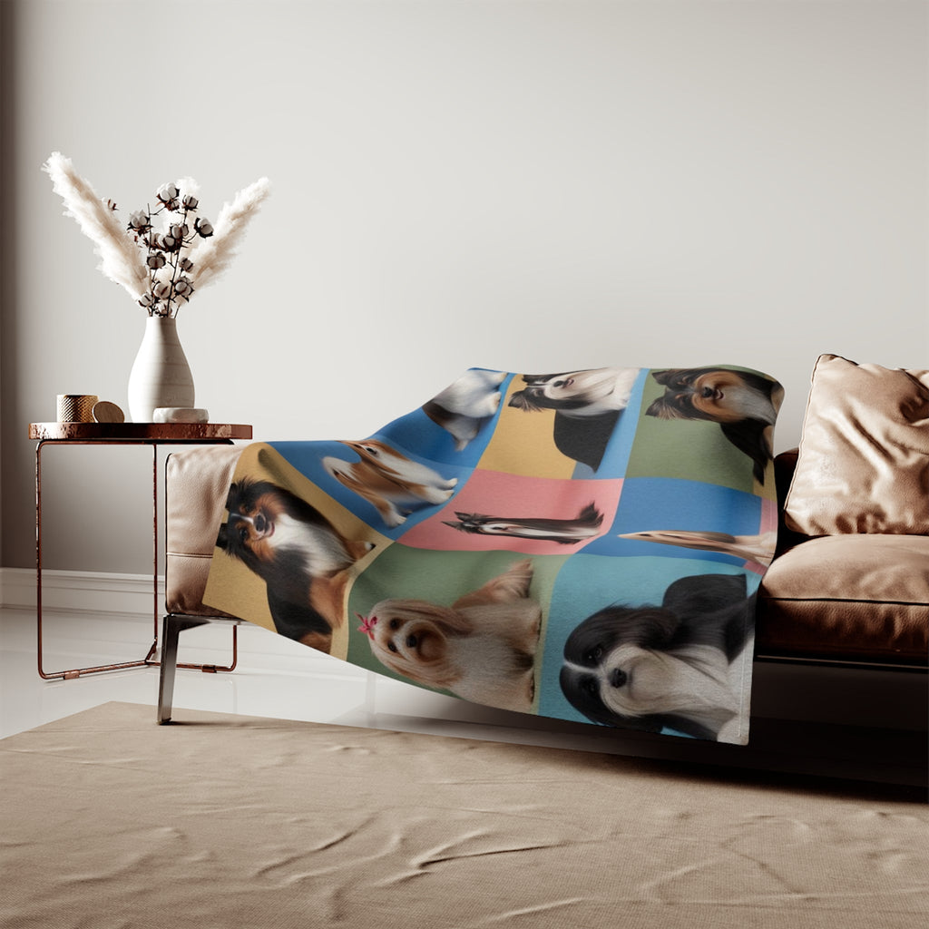 Sweatshirt Blanket – Plush Fleece Throw, 2 Size Options