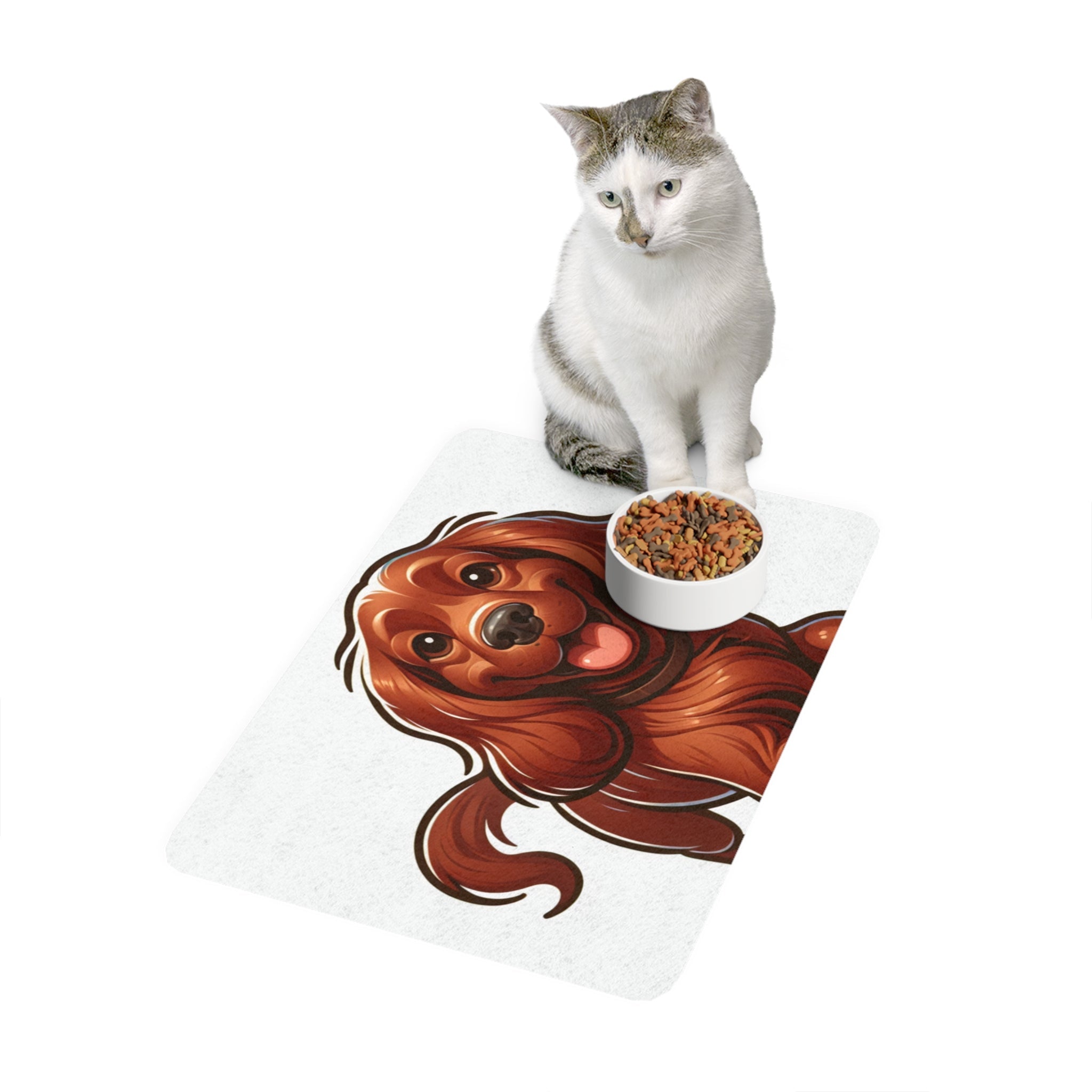 Non-Slip Pet Food Mat – Waterproof Feeding Mat for Dogs