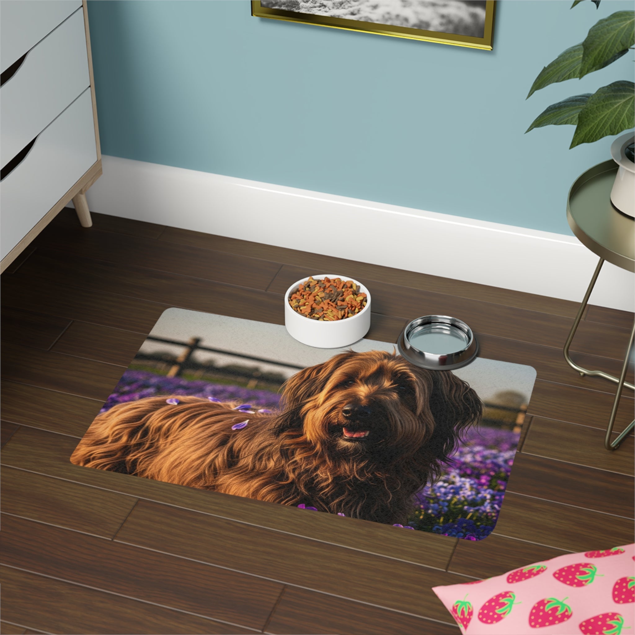 Non-Slip Pet Food Mat – Waterproof Feeding Mat for Dogs