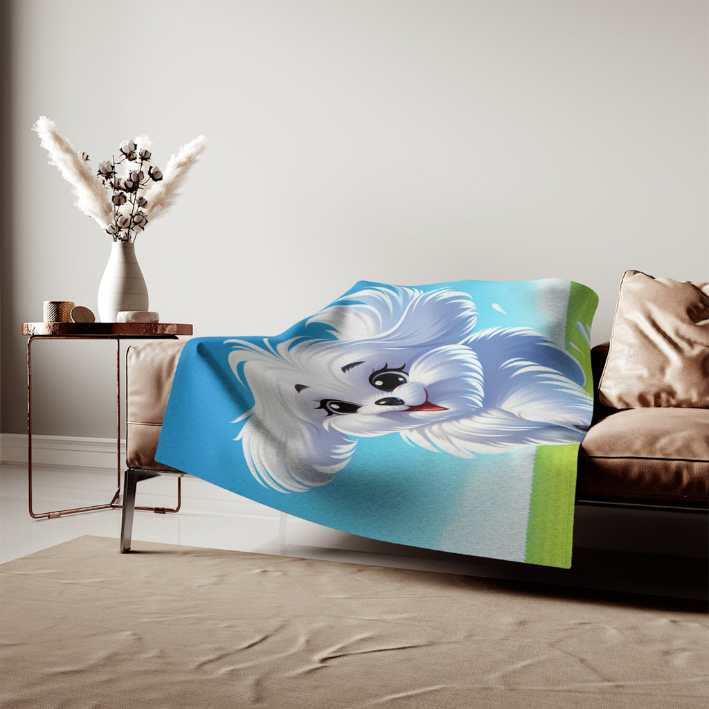 Sweatshirt Blanket – Plush Fleece Throw, 2 Size Options