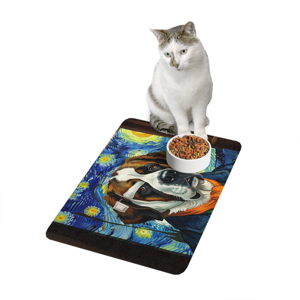 Non-Slip Pet Food Mat – Waterproof Feeding Mat for Dogs