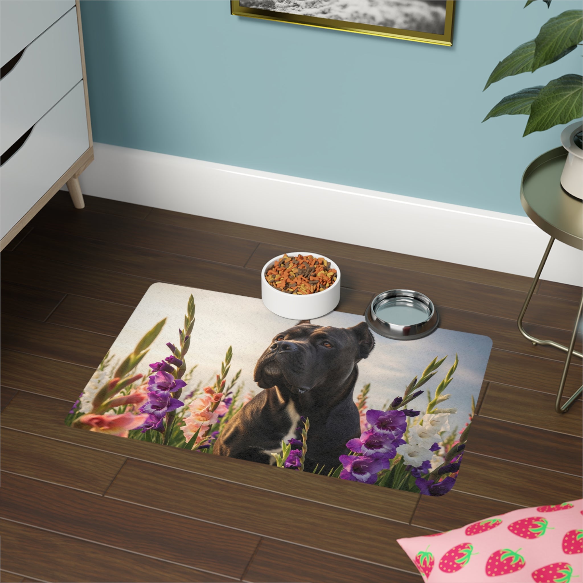 Non-Slip Pet Food Mat – Waterproof Feeding Mat for Dogs