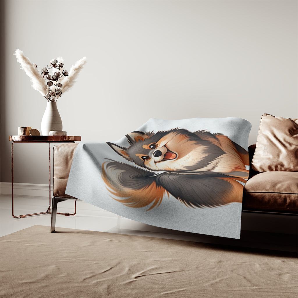 Sweatshirt Blanket – Plush Fleece Throw, 2 Size Options