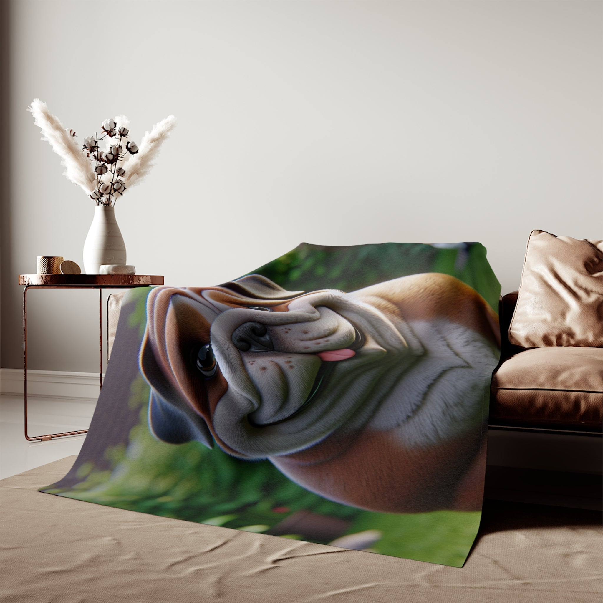 Sweatshirt Blanket – Plush Fleece Throw, 2 Size Options