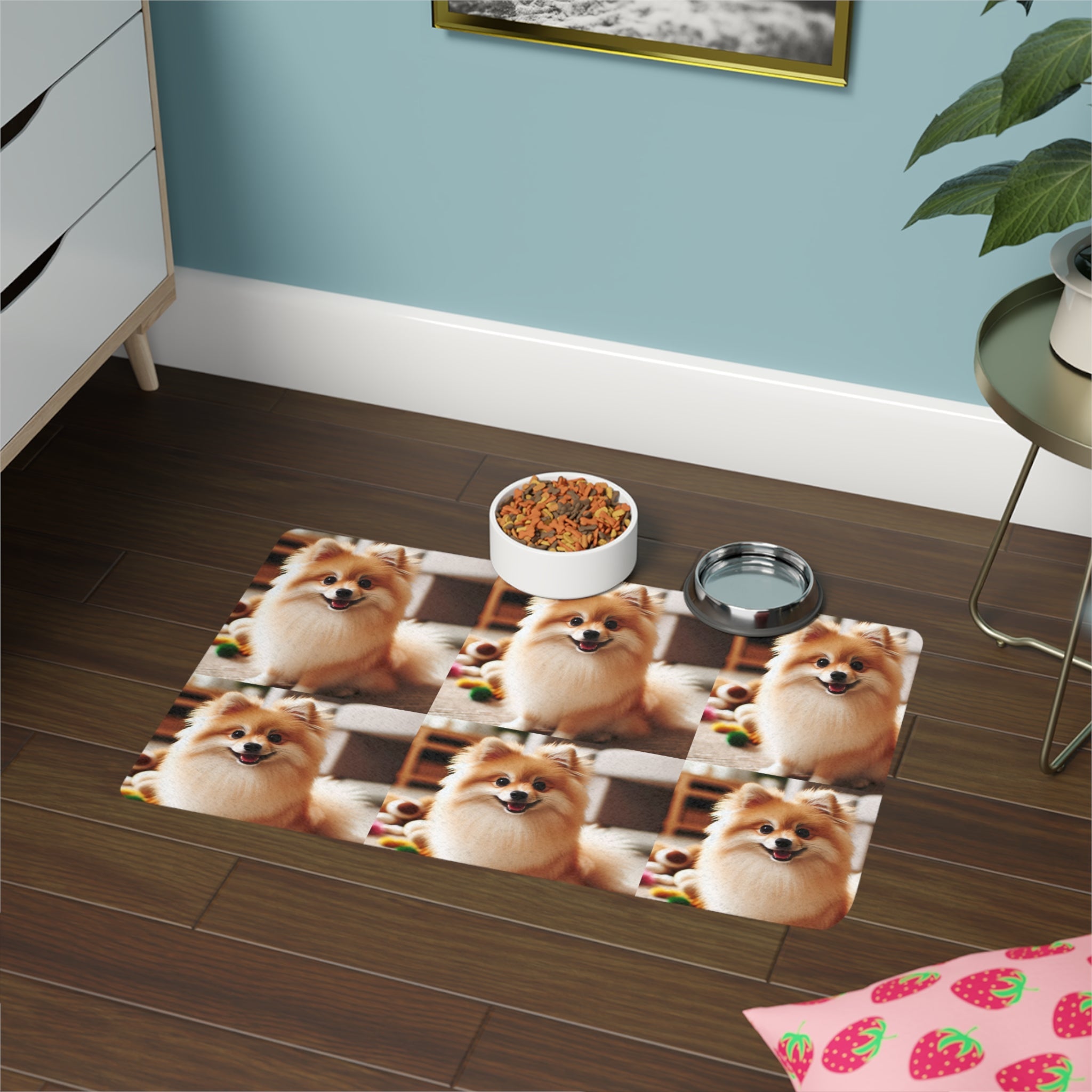 Non-Slip Pet Food Mat – Waterproof Feeding Mat for Dogs