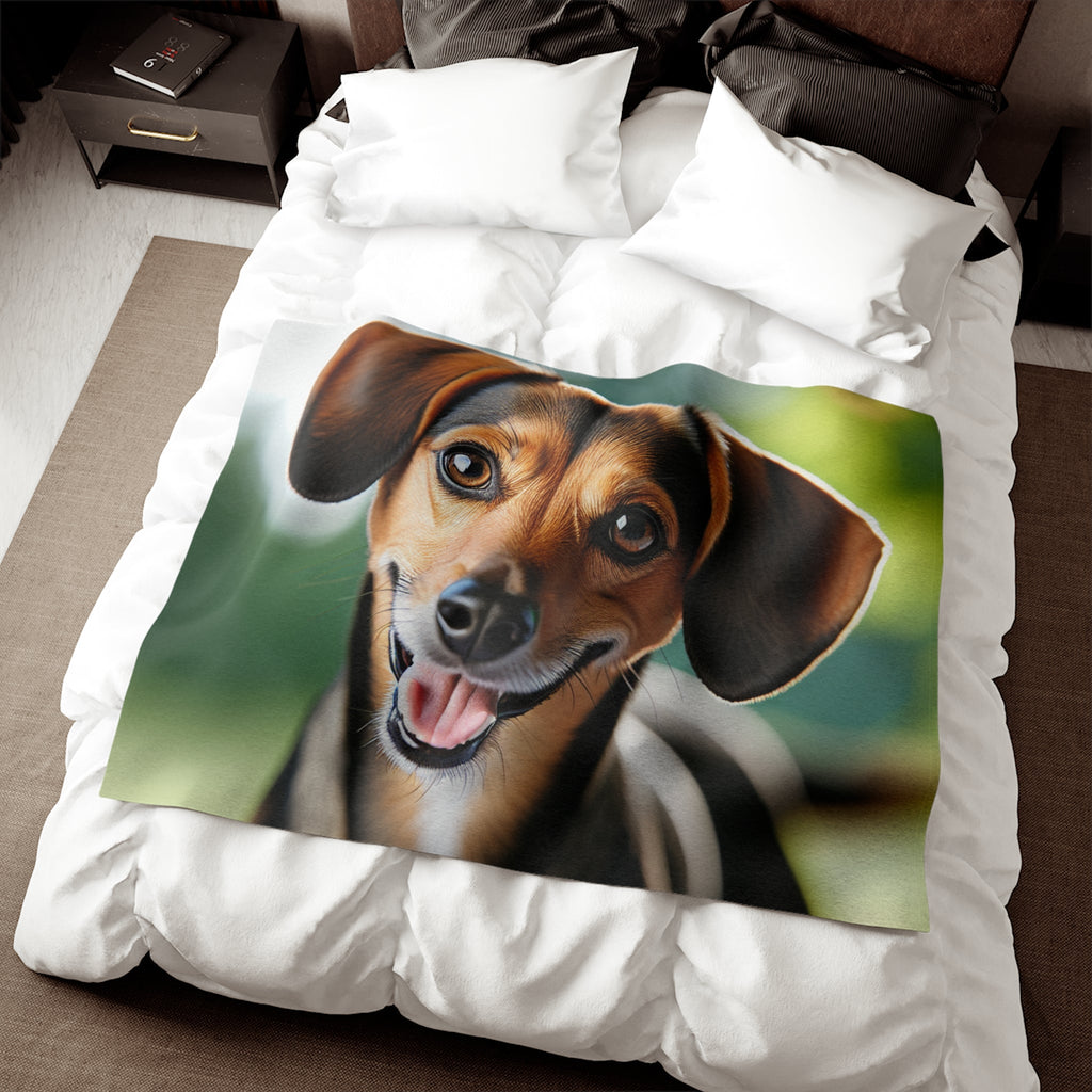 Sweatshirt Blanket – Plush Fleece Throw, 2 Size Options
