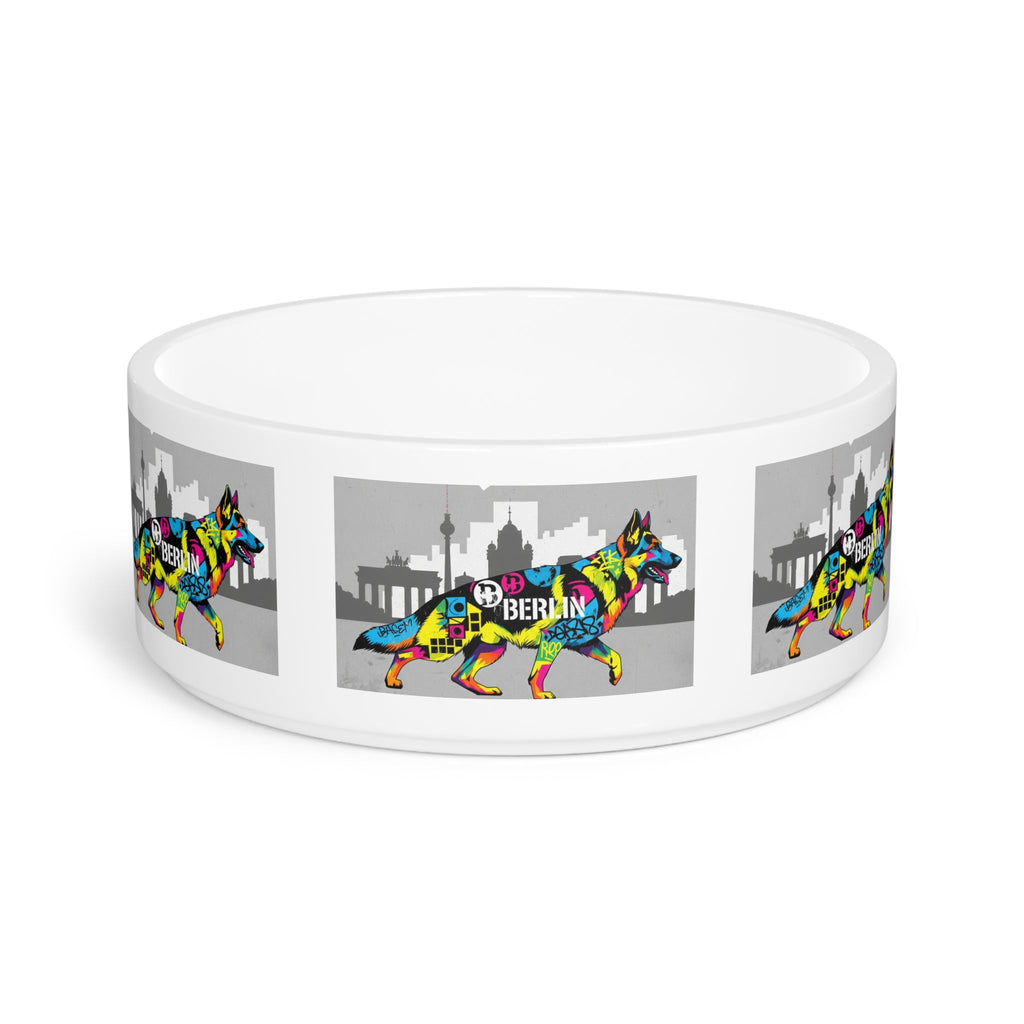Ceramic Pet Bowl – 16 oz Dog Feeding Bowl