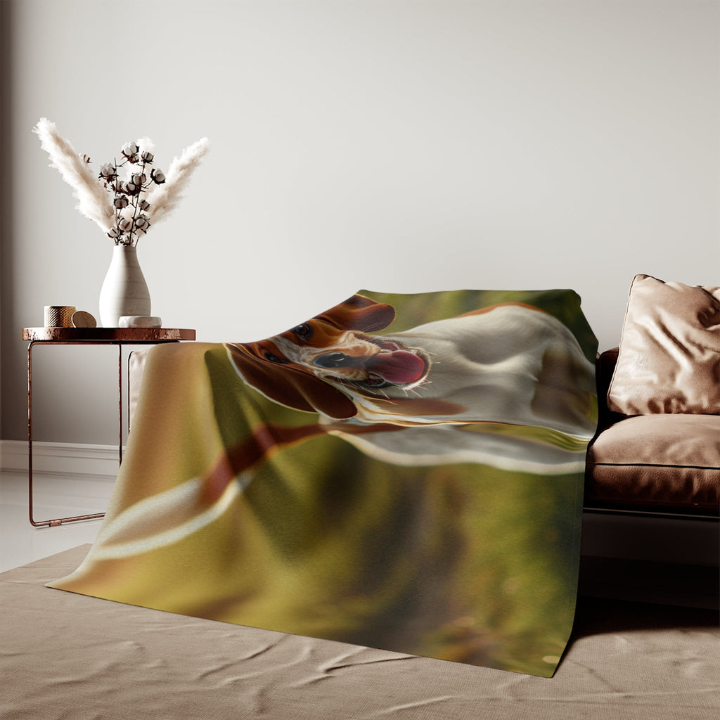 Sweatshirt Blanket – Plush Fleece Throw, 2 Size Options