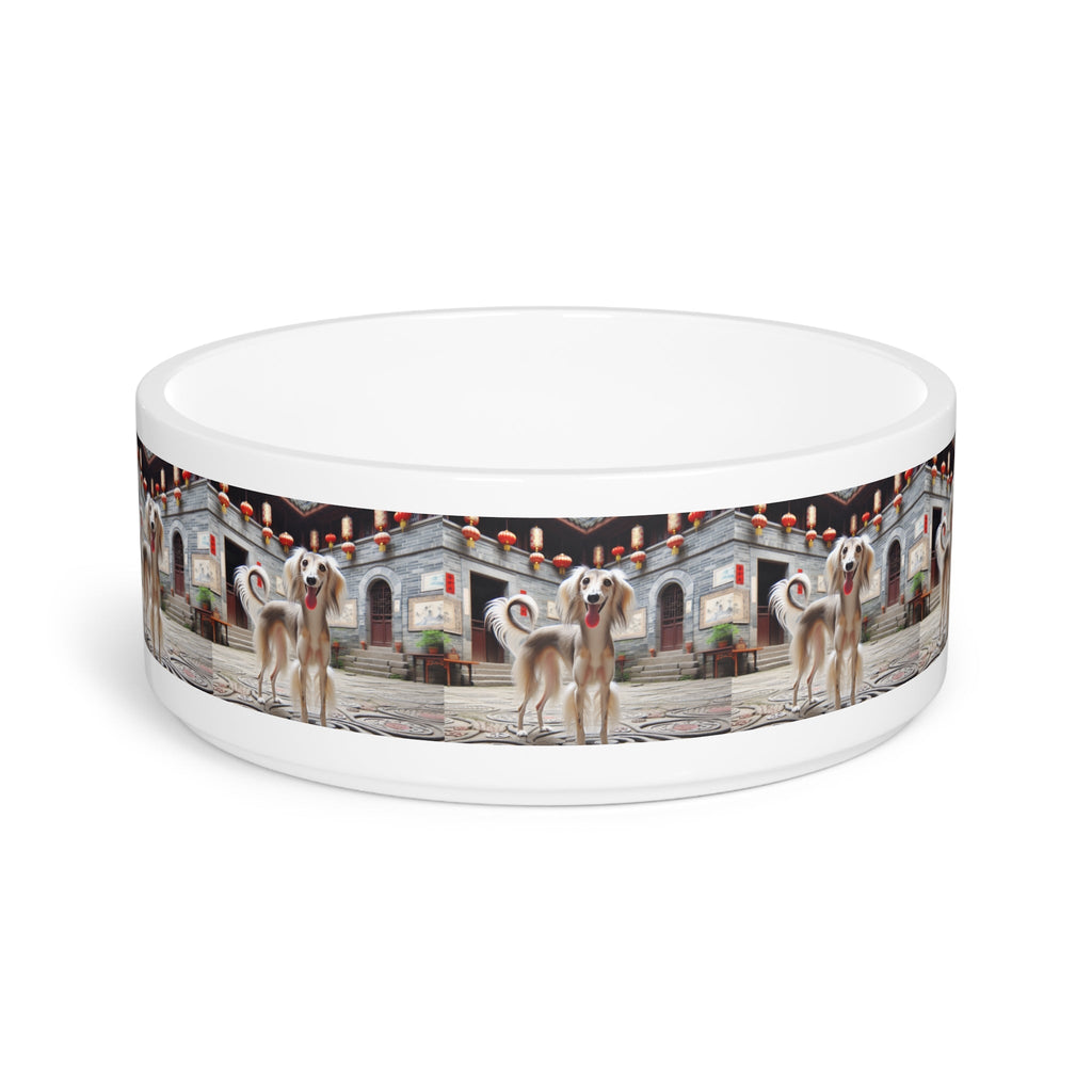 Ceramic Pet Bowl – 16 oz Dog Feeding Bowl
