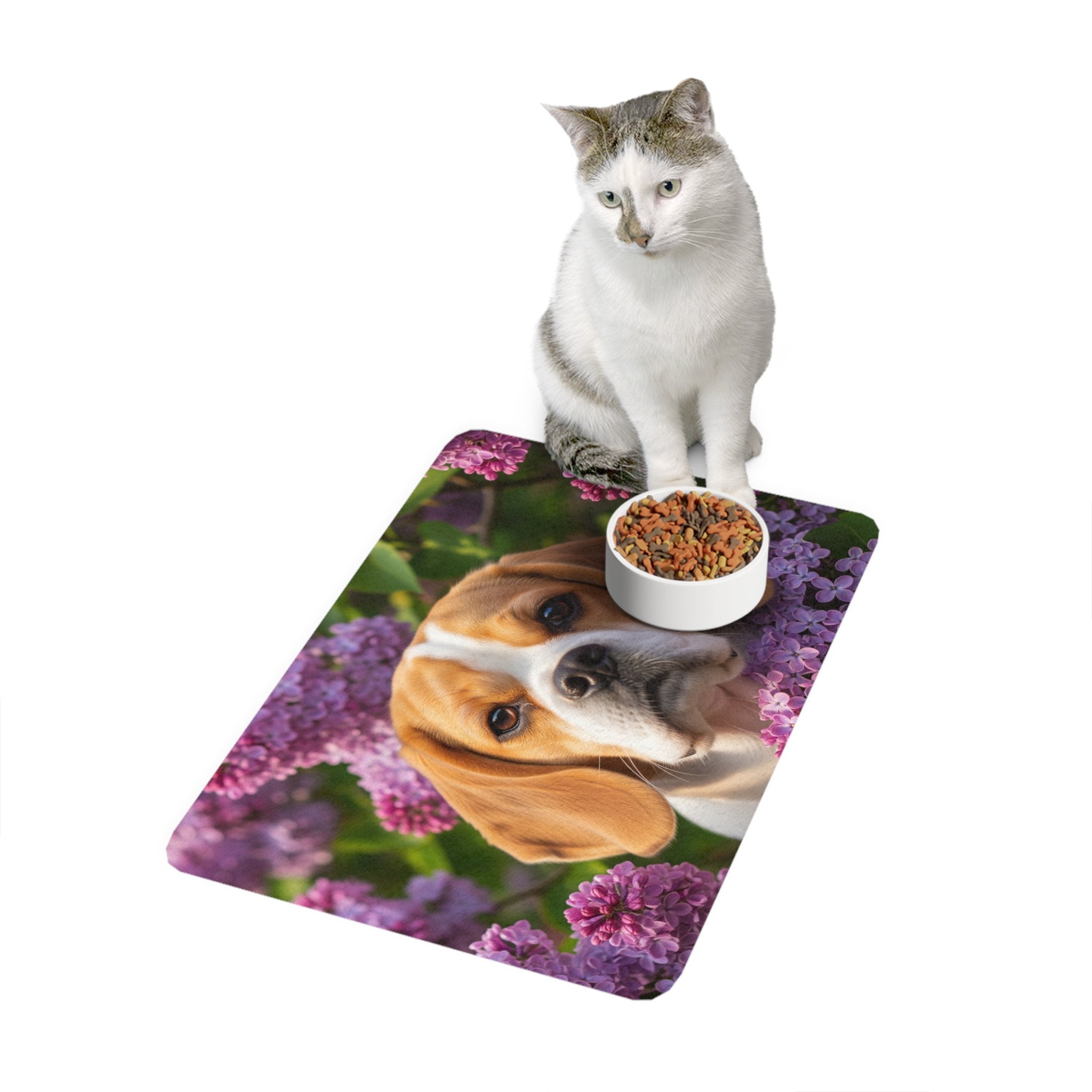 Non-Slip Pet Food Mat – Waterproof Feeding Mat for Dogs