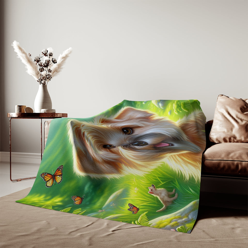 Sweatshirt Blanket – Plush Fleece Throw, 2 Size Options