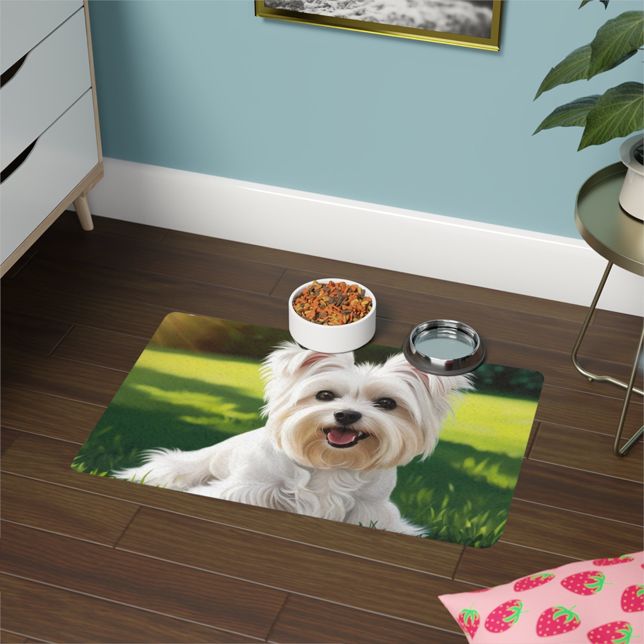 Non-Slip Pet Food Mat – Waterproof Feeding Mat for Dogs
