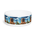 Ceramic Pet Bowl – 16 oz Dog Feeding Bowl