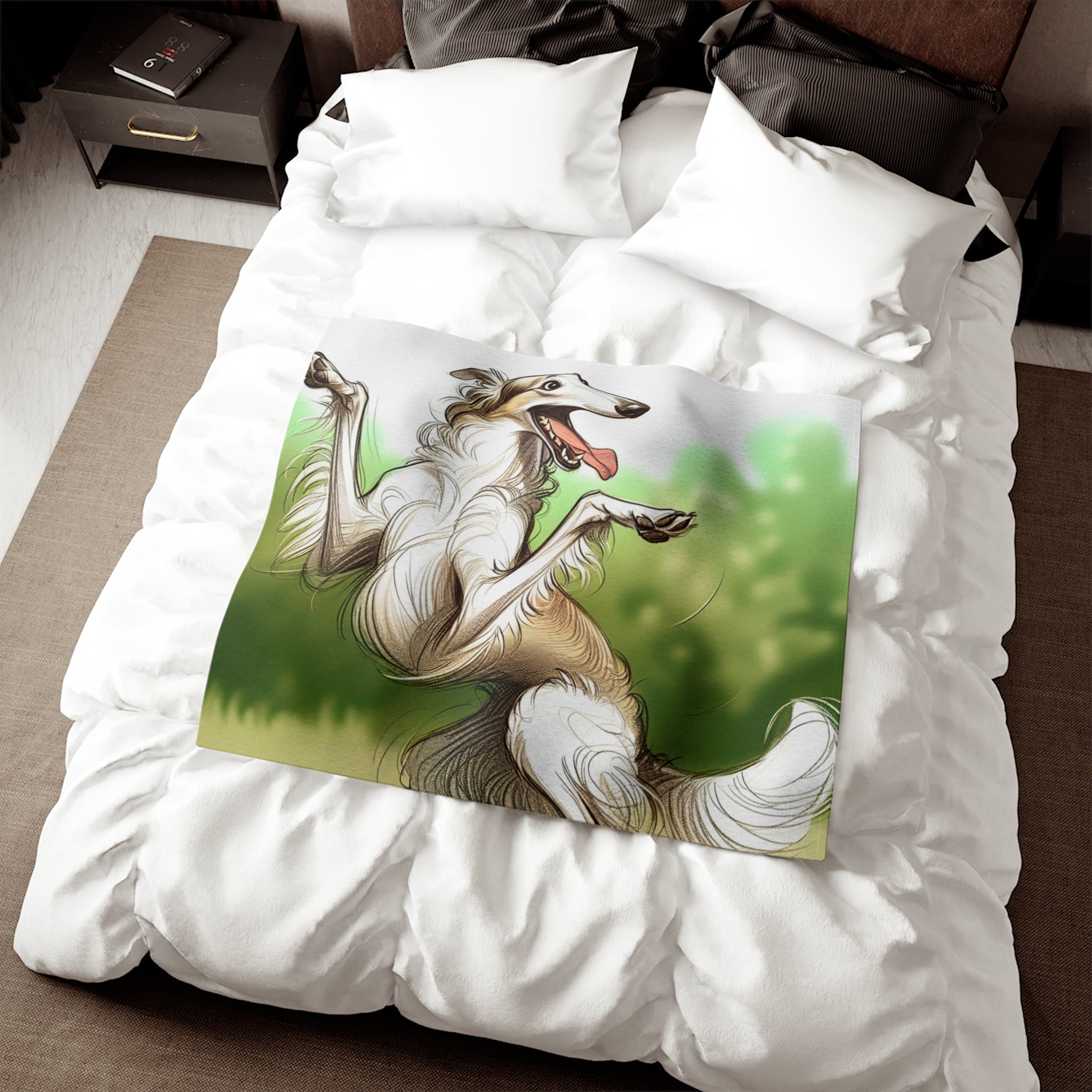 Sweatshirt Blanket – Plush Fleece Throw, 2 Size Options