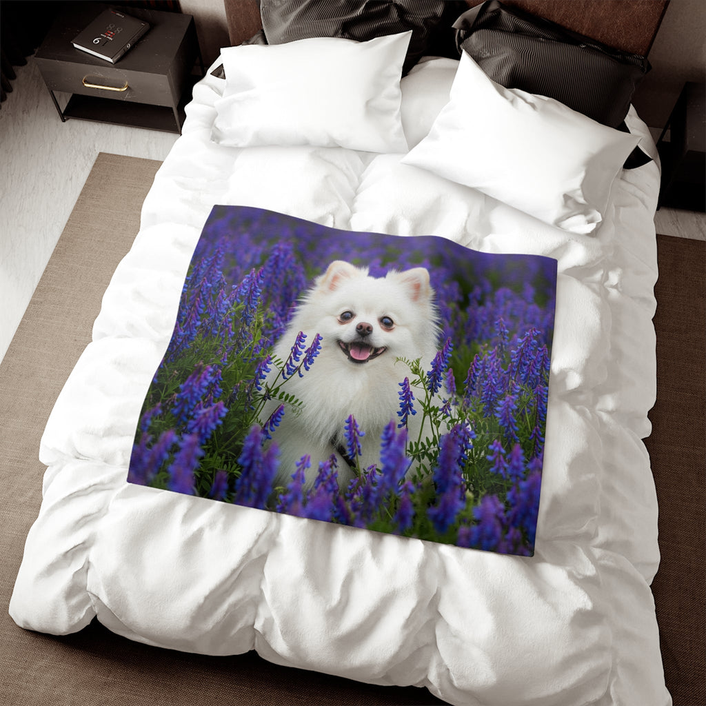 Sweatshirt Blanket – Plush Fleece Throw, 2 Size Options