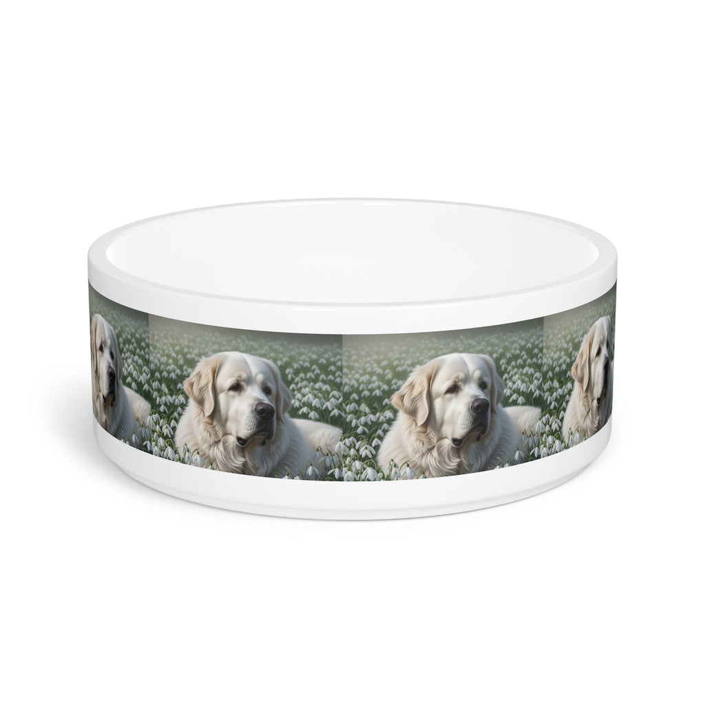 Ceramic Pet Bowl – 16 oz Dog Feeding Bowl