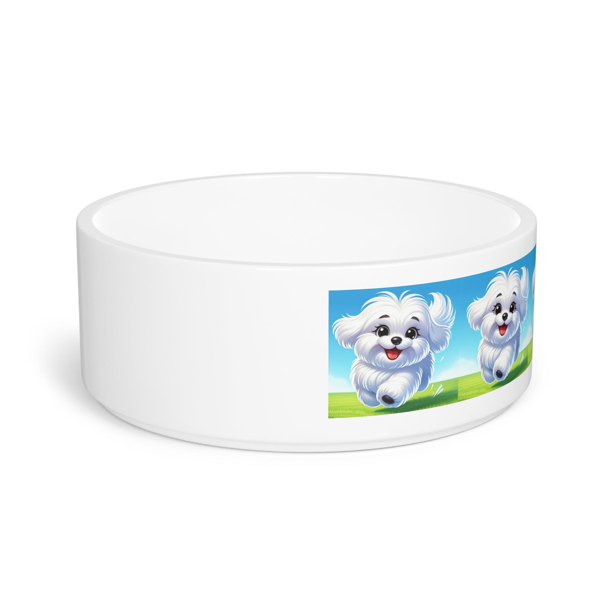 Ceramic Pet Bowl – 16 oz Dog Feeding Bowl