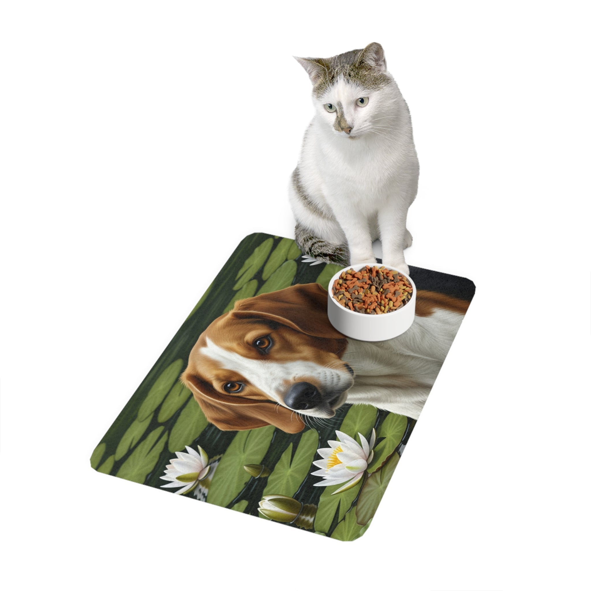 Non-Slip Pet Food Mat – Waterproof Feeding Mat for Dogs