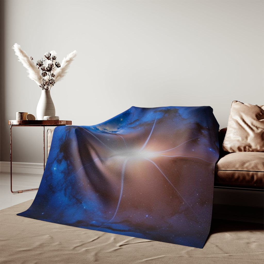 Sweatshirt Blanket – Plush Fleece Throw, 2 Size Options