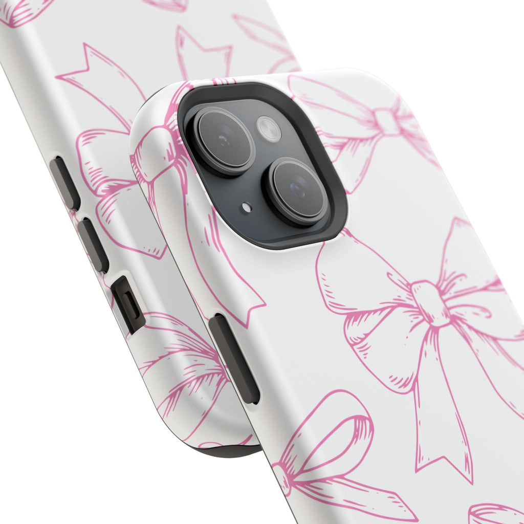 Customizable: Cute Bow Pattern Phone Case