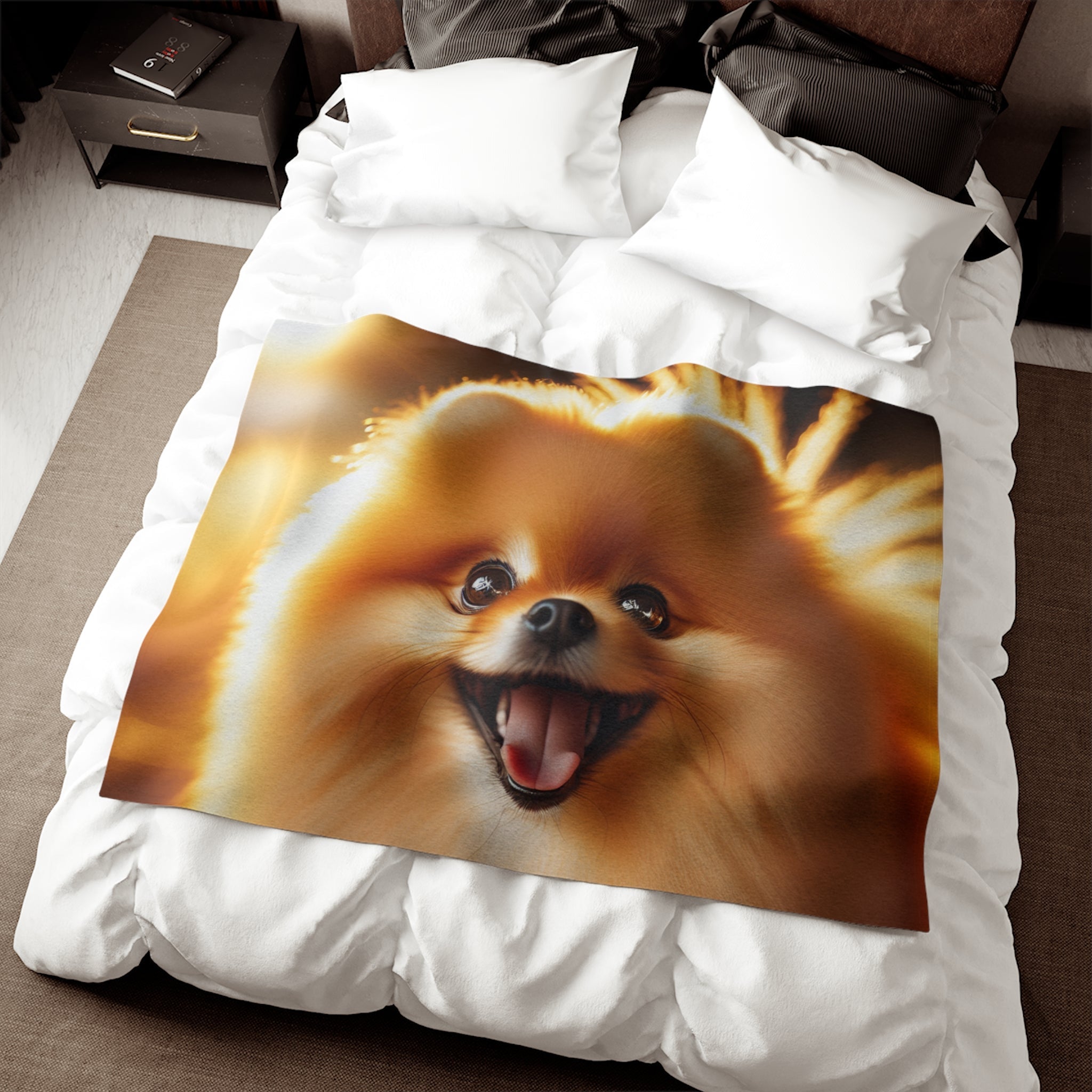 Sweatshirt Blanket – Plush Fleece Throw, 2 Size Options
