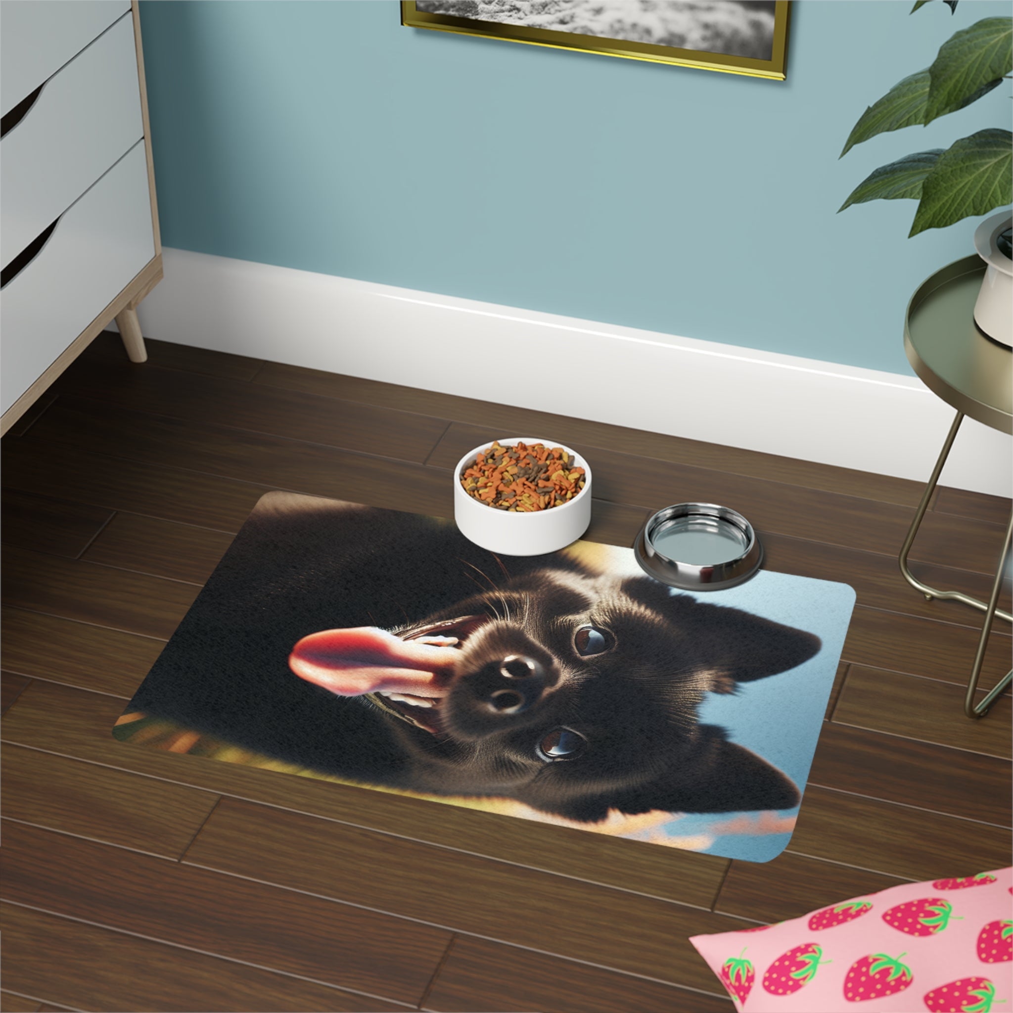 Non-Slip Pet Food Mat – Waterproof Feeding Mat for Dogs